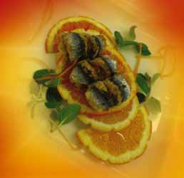 Boquerones a la siciliana